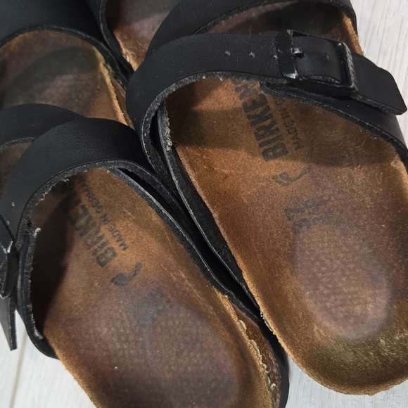 Birkenstock Women Mayari Loop Toe Sandals Flats shoes sz 37/6 Regular - Picture 8 of 11